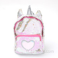 Sac pour enfants forme de paillette pack pack sac rose